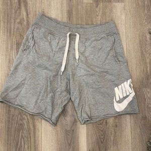 Grey XL Nike Sweat Shorts